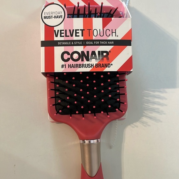 Conair Other - Conair Velvet Touch Hairbrush in Pink